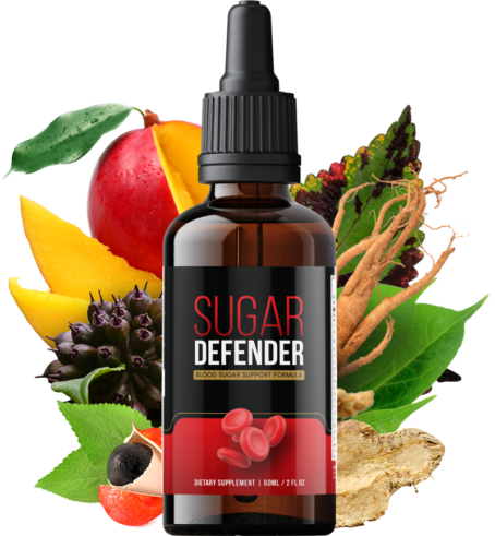 Sugar Defender supplement bottle for blood sugar support